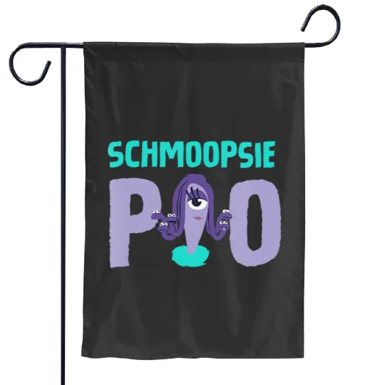 Womens Disney and Pixars Monsters Inc. Celia SchmoopsiePoo VNeck Garden Flags