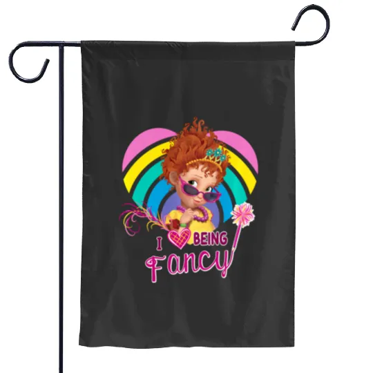 disney fancy nancy being fancy sweat Garden Flags