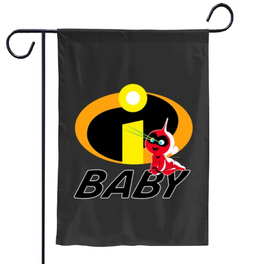 Disney and Pixars The Incredibles JackJack Baby Family Garden Flags