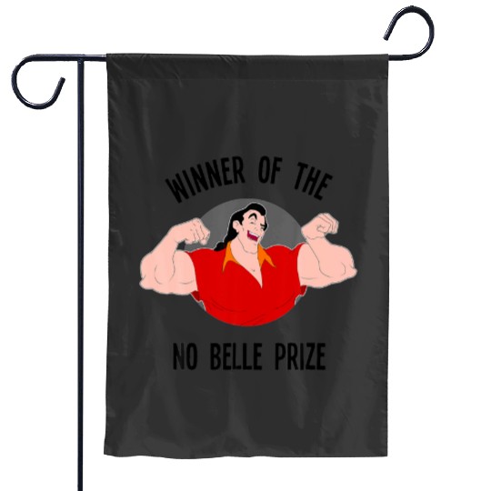 Mens Disney Beauty And The Beast Gaston Winner Graphic Garden Flags