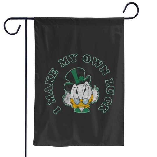 Disneys scrooge mcduck lucky Garden Flags
