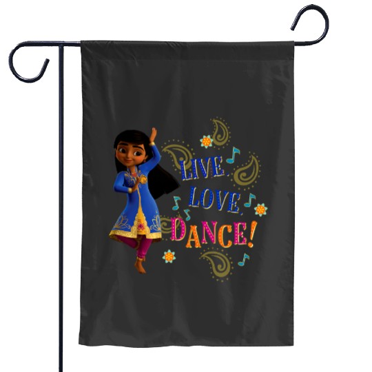 Disneys Mira Royal Detective Live Love Dance! Garden Flags