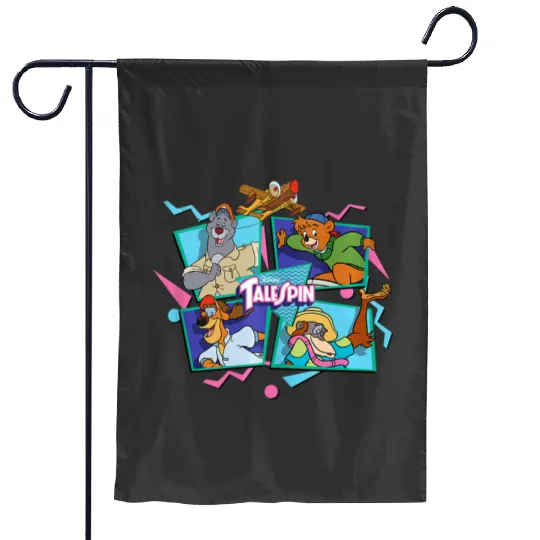 Disneys talespin Garden Flags