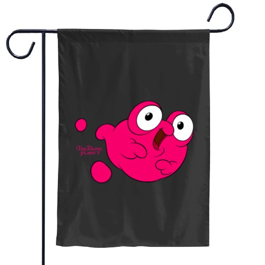 Disney Treasure Planet Morphss Pink Blob Garden Flags