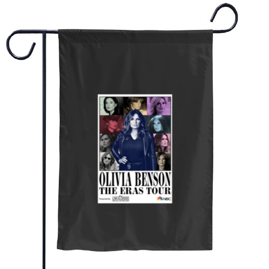 Olivia Benson Eras Tour Garden Flags