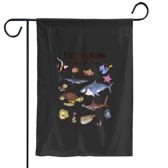 Disneys Pixars finding nemo guide to sea life Garden Flags