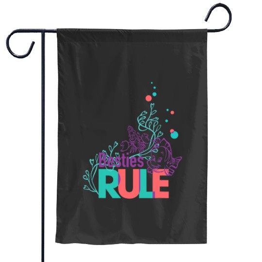 Disneys Sebastian and Flounder Besties Rule Garden Flags