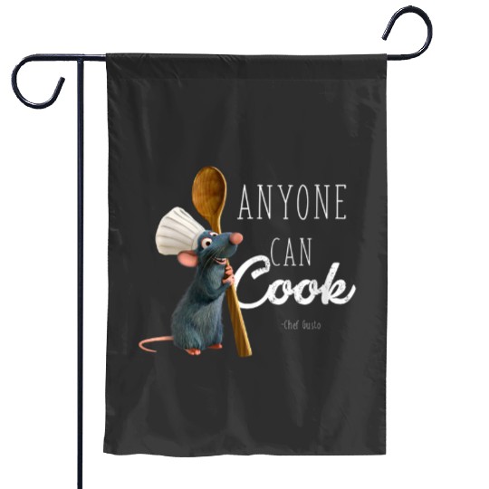 womens Disneys Pixars ratatouille remy anyone can cook Garden Flags