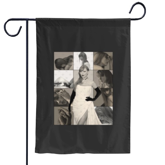 The Tortured Poetsss Department Eras Tour Garden Flags