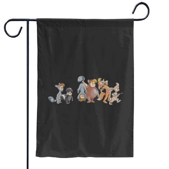 Disneys peter pan lost boys Garden Flags