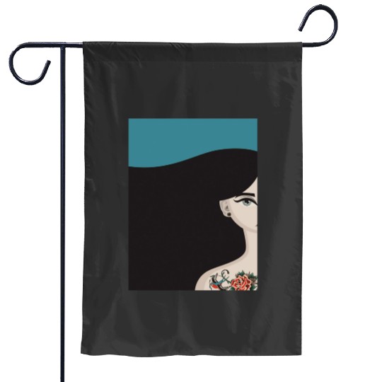 Girl with the Rose Tattoos  : Disney princess tattoo Shirt,  Princess tattoo vintage t shirt, Disney princess tattoo Gift Fan S-5XL Garden Flags