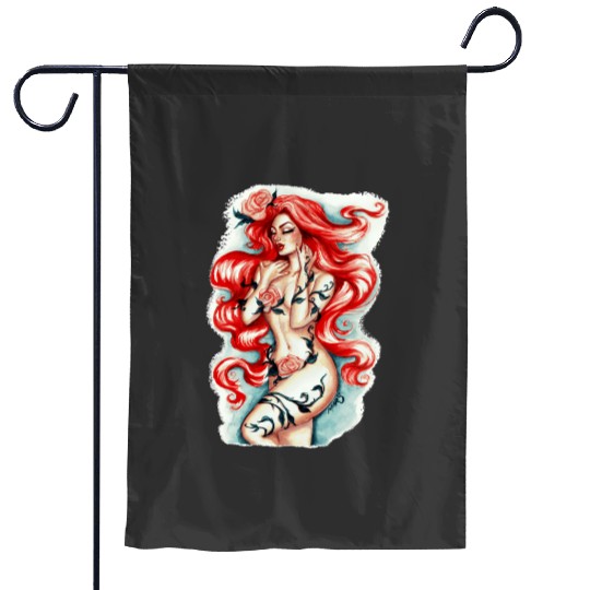 Stop and Smell the Roses Graphic : Disney princess tattoo Shirt,  Princess tattoo vintage t shirt, Disney princess tattoo Gift Fan S-5XL Garden Flags