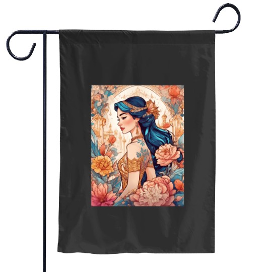 Enchantment  : Disney princess tattoo Shirt,  Princess tattoo vintage t shirt, Disney princess tattoo Gift Fan S-5XL Garden Flags