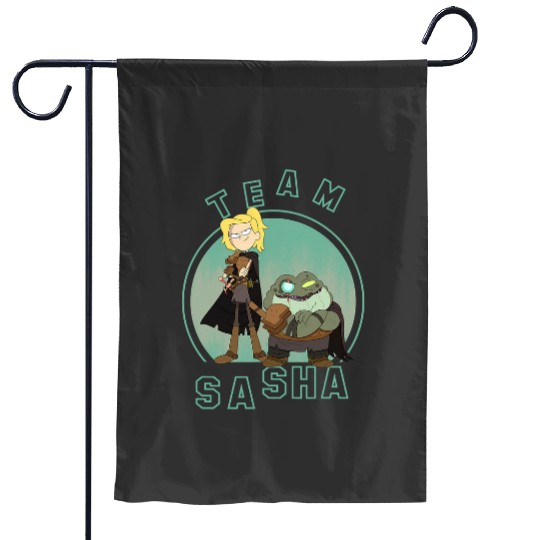Disney Channel Amphibia Team Sasha Garden Flags