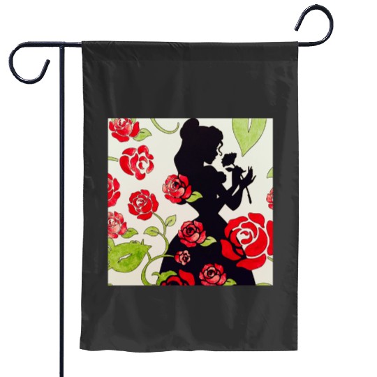 Beauty and the beast  2: Disney princess tattoo Shirt,  Princess tattoo vintage t shirt, Disney princess tattoo Gift Fan S-5XL Garden Flags