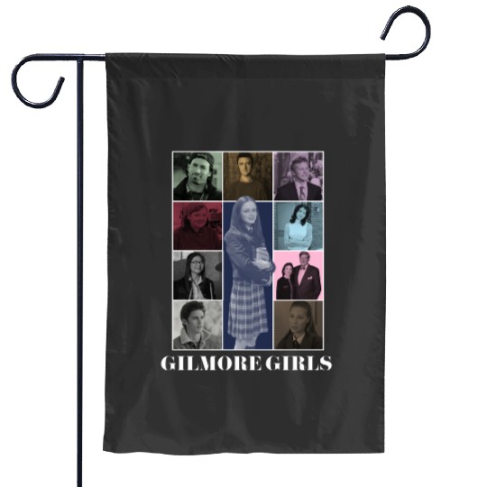 Gilmore Girls Eras Tour White Print Garden Flags