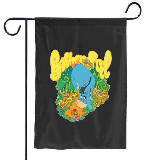 Disney Winnie the Pooh Eeyore Bother Free Sixties Retro Garden Flags