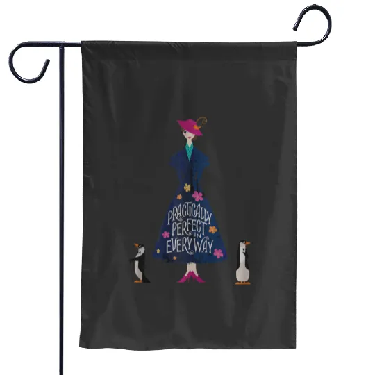 Disneys mary poppins practically perfect Garden Flags