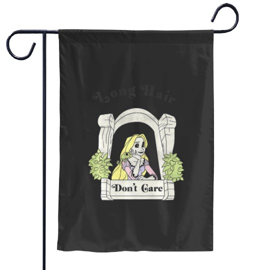 Disneys Tangled Rapunzel Long Hair Dont Care Premium Premium Garden Flags