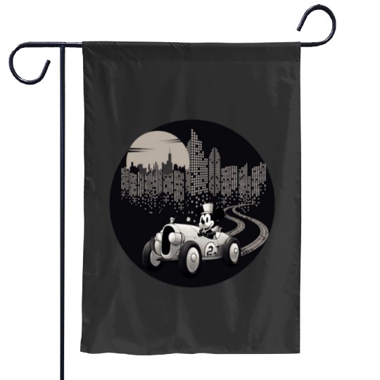 Steamboat Willie road trip  2SALE!! Mickey Retro Disney Shirt, Mickey Checkered Shirt, Vintage Disney, Retro Mickey, Mickey Gift S-5XL Garden Flags