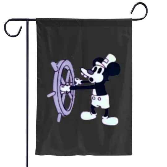 Steamboat Itchy! - Simpsons  SALE!! Mickey Retro Disney Shirt, Mickey Checkered Shirt, Vintage Disney, Retro Mickey, Mickey Gift S-5XL Garden Flags