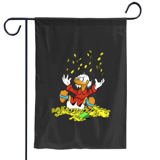 Scrooge McDuck Active SALE!! Mickey Retro Disney Shirt, Mickey Checkered Shirt, Vintage Disney, Retro Mickey, Mickey Gift S-5XL Garden Flags