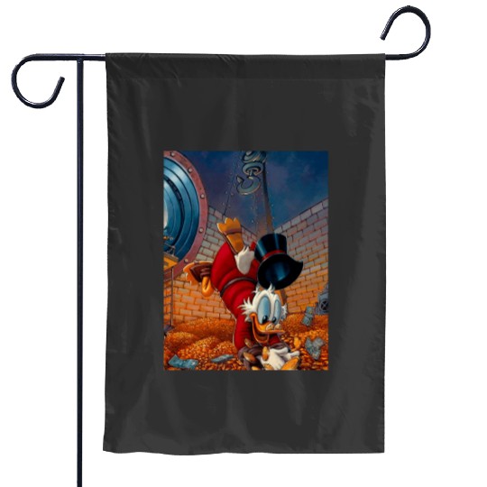 Scrooge Mcduck  1SALE!! Mickey Retro Disney Shirt, Mickey Checkered Shirt, Vintage Disney, Retro Mickey, Mickey Gift S-5XL Garden Flags