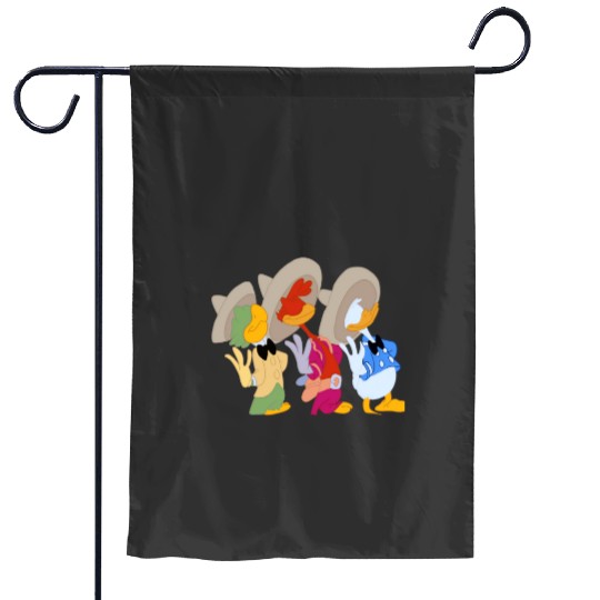 Three caballeros  SALE!! Mickey Retro Disney Shirt, Mickey Checkered Shirt, Vintage Disney, Retro Mickey, Mickey Gift S-5XL Garden Flags