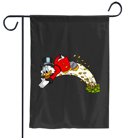 Duck tales Scrooge McDuck money swimming 80s  3SALE!! Mickey Retro Disney Shirt, Mickey Checkered Shirt, Vintage Disney, Retro Mickey, Mickey Gift S-5XL Garden Flags