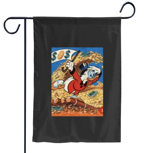 Scrooge McDuck  18SALE!! Mickey Retro Disney Shirt, Mickey Checkered Shirt, Vintage Disney, Retro Mickey, Mickey Gift S-5XL Garden Flags