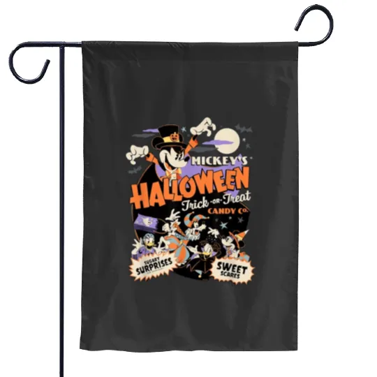 Halloween mouse  SALE!! Mickey Retro Disney Shirt, Mickey Checkered Shirt, Vintage Disney, Retro Mickey, Mickey Gift S-5XL Garden Flags