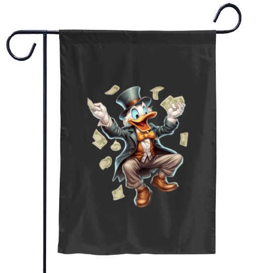 Scrooge Mcduck  23SALE!! Mickey Retro Disney Shirt, Mickey Checkered Shirt, Vintage Disney, Retro Mickey, Mickey Gift S-5XL Garden Flags