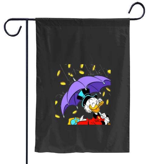 Scrooge Mcduck - happy  SALE!! Mickey Retro Disney Shirt, Mickey Checkered Shirt, Vintage Disney, Retro Mickey, Mickey Gift S-5XL Garden Flags