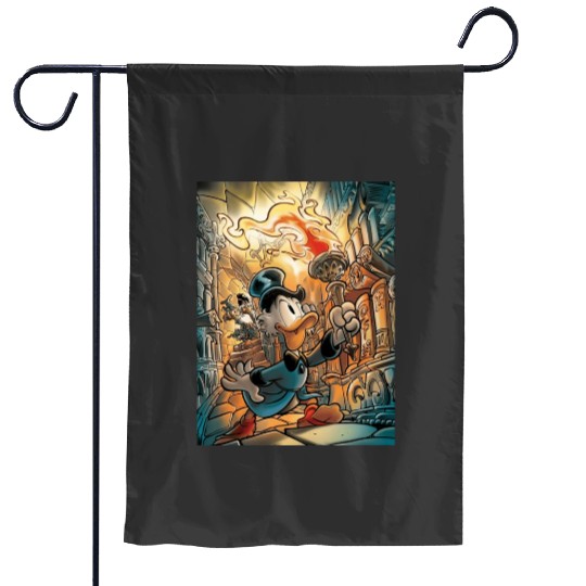 Scrooge McDuck  7SALE!! Mickey Retro Disney Shirt, Mickey Checkered Shirt, Vintage Disney, Retro Mickey, Mickey Gift S-5XL Garden Flags