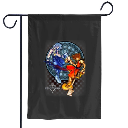 Disneys kingdom hearts sora riku chain of memories Garden Flags