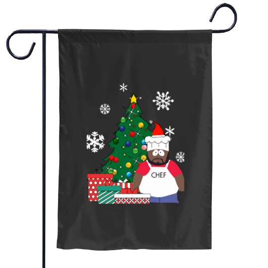 Chef Around The Christmas Tree South Park  3: Bobs Burgers Family Shirt, Bobs Burgers Vintage Garden Flags
