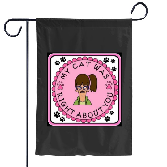 Cats are Always Right  1: Bobs Burgers Family Shirt, Bobs Burgers Vintage Garden Flags