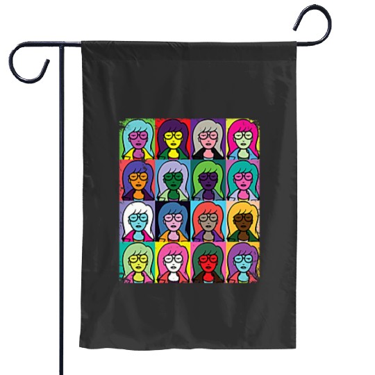 Daria Warhol  2: Bobs Burgers Family Shirt, Bobs Burgers Vintage Garden Flags