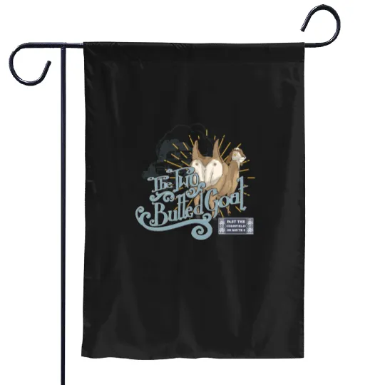 Bob's Burgers The Two Butted Goat Garden Flags