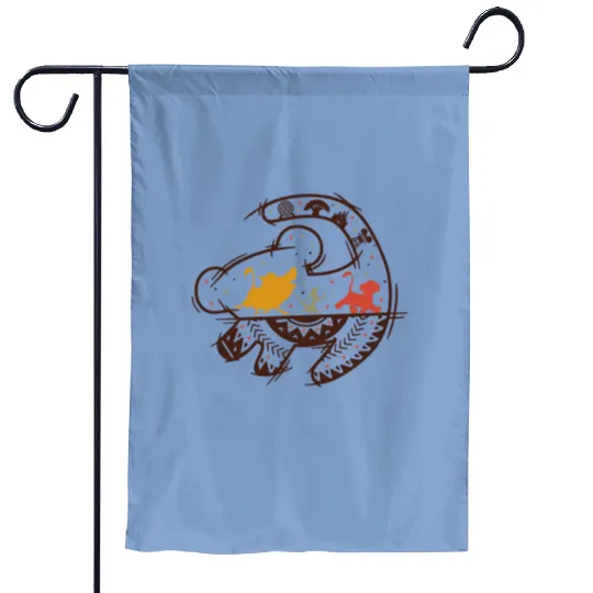 Hakuna Matata Garden Flags, Animal Kingdom Garden Flags, Disney Lion King Garden Flags, Animal Kingdom Hakuna Matata, Disney Animal Kingdom