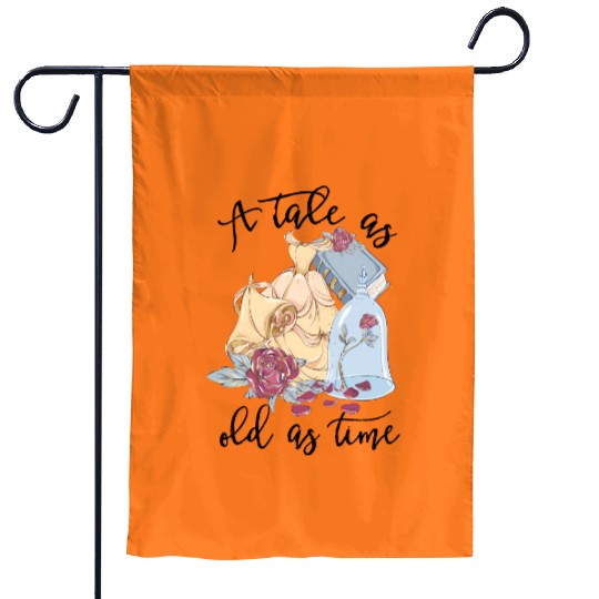 Disney Princess Garden Flags, Beauty And The Beast Garden Flags