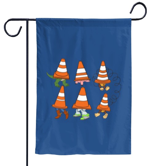 Funny Disney To.y S.tory Characters Garden Flags / Disney Woody Buzz Lightyear Slinky Dog Garden Flags