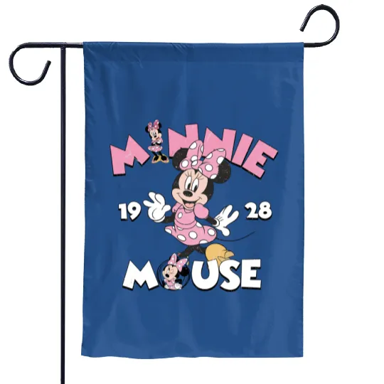 Vintage Minnie Mouse Garden Flags, Disney Garden Flags, Disneyland Garden Flags, Vintage Disney Garden Flags