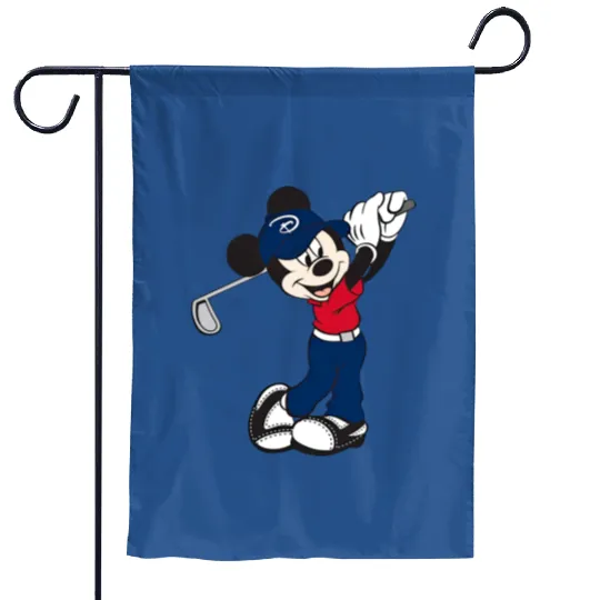 Mickey Golf Garden Flags, Garden Flags, Garden Flags, Disney Unisex Garden Flags