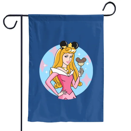 Sleeping Beauty Garden Flags, Disney Aurora Garden Flags, Sleeping Beauty Garden Flags
