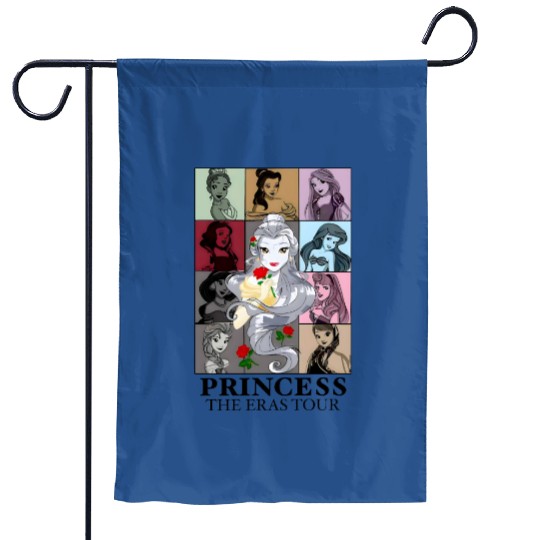 Princess Eras Tour Garden Flags, Disneyland Princess Tour Garden Flags