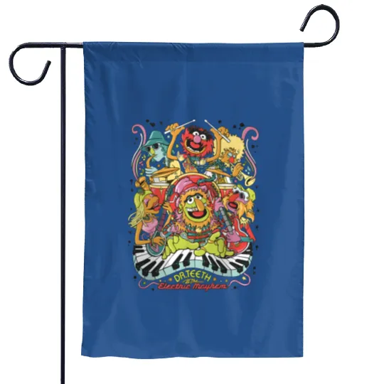 Vintage Disney Muppets Show Garden Flags, The Muppets Garden Flags