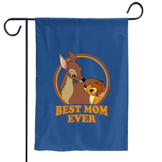 Disney Bambi And Mom Best Mom Ever Garden Flags, Mother's Day Gift