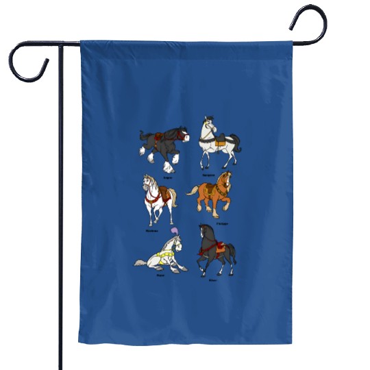 Princess Horses Garden Flags, Disney Princess Garden Flags
