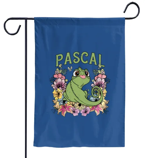 Retro Disney Tangled Pascal Floral Rapunzel Family Garden Flags